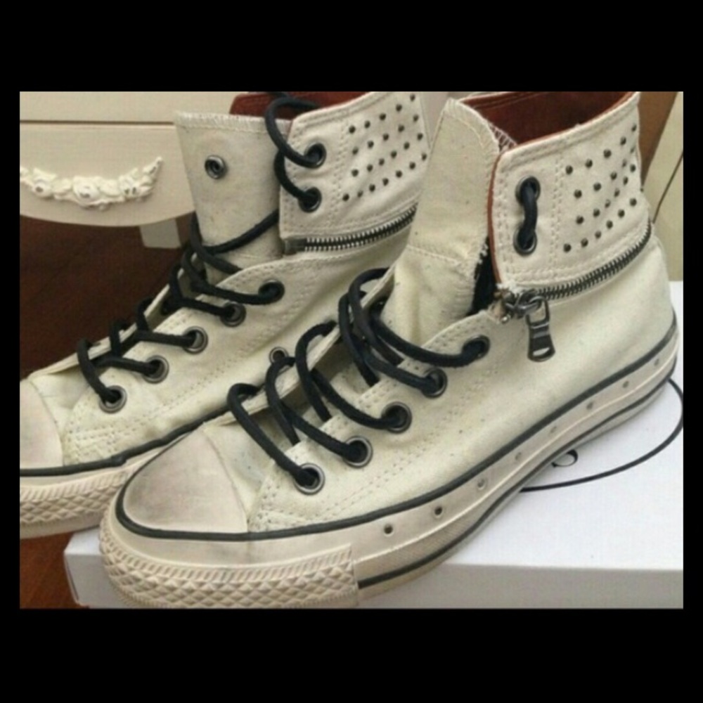 Limited Edition John Varvatos Converse White
